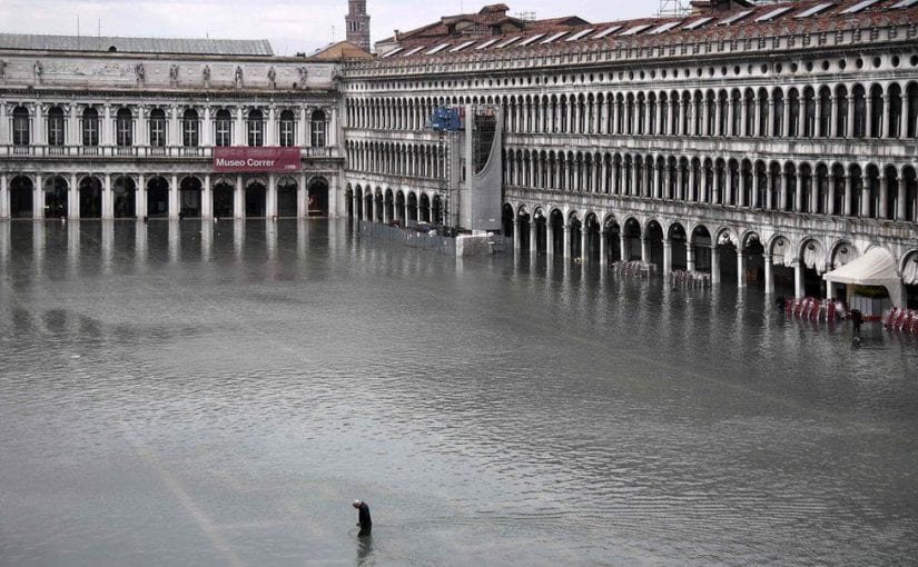 Les inondations à Venise – La ville est à genoux
